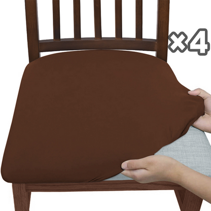 Stretchiga vattentäta stolsöverdra(1 set med 4)