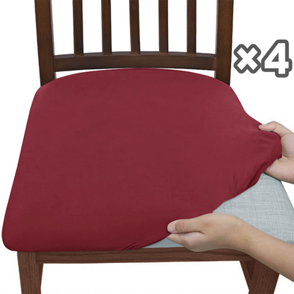 Stretchiga vattentäta stolsöverdra(1 set med 4)