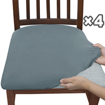 Stretchiga vattentäta stolsöverdra(1 set med 4)