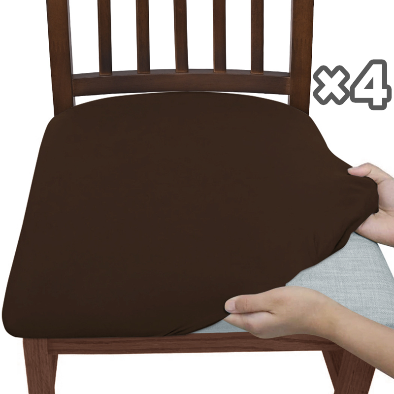 Stretchiga vattentäta stolsöverdra(1 set med 4)