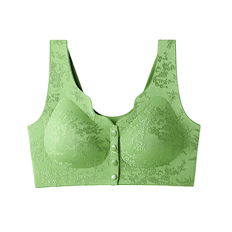 🌹Sista dagen ❤️ Köp 1 få 2 gratis🌹Bekväm sömlös BH utan bygel med framfäste