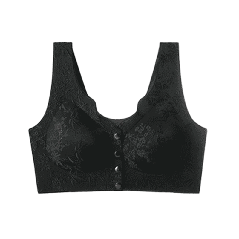 🌹Sista dagen ❤️ Köp 1 få 2 gratis🌹Bekväm sömlös BH utan bygel med framfäste