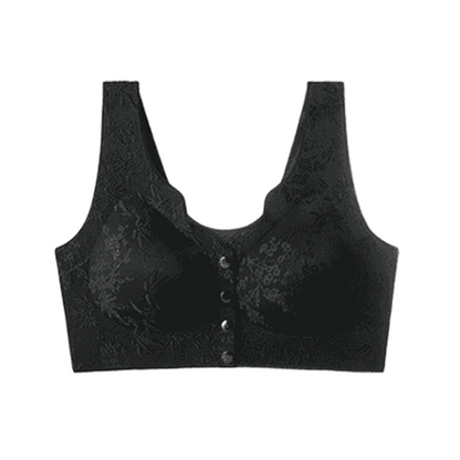 🌹Sista dagen ❤️ Köp 1 få 2 gratis🌹Bekväm sömlös BH utan bygel med framfäste