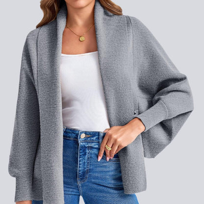 💖SISTA DAGENS ERBJUDANDE – 50 % RABATT 💖 Elegant damkofta med öppen framsida