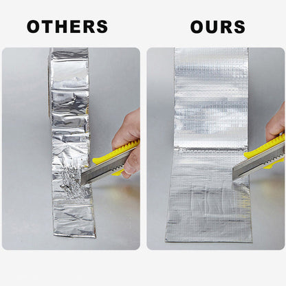 🛠️ 50% RABATT NU! ✨ Allsidig Vattentät Tejp för Läckagereparation - Självhäftande Silikontejp för Rör, Tak och Utomhusutrustning 🌧️🔧