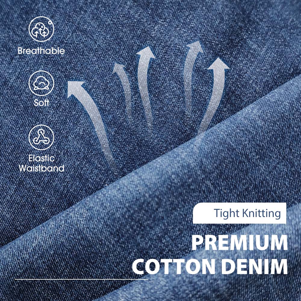 Damjeans i vintage-stil med avslappnad passform