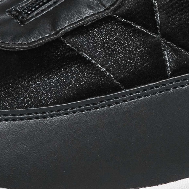 Halkfria, varma snöstövlar med dragkedja för kvinnor