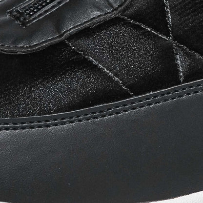 Halkfria, varma snöstövlar med dragkedja för kvinnor