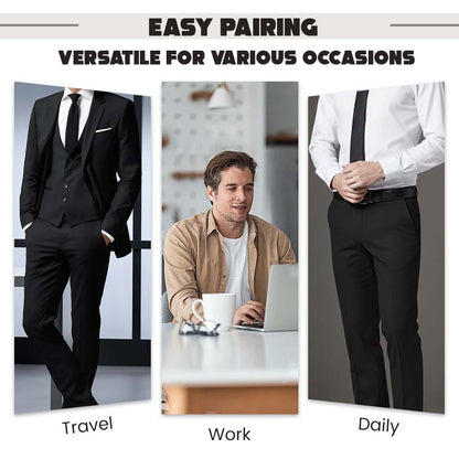 Herrskjorta i modern lager-på-lager-stil