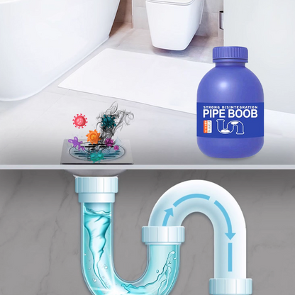 Kraftfullt medel för rensning av rörledningar från lukt