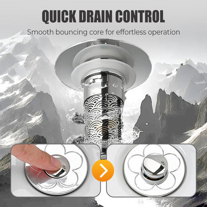 🎁 Het rea 50 % rabatt 🔥Universal pop up-avloppspropp för diskho