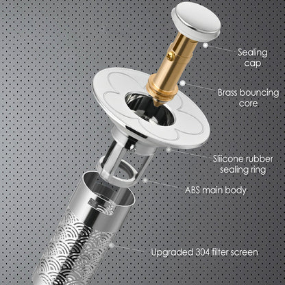 🎁 Het rea 50 % rabatt 🔥Universal pop up-avloppspropp för diskho