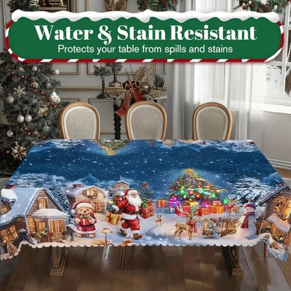 ✨Nyheter för julen✨Snygg julduk med tryck