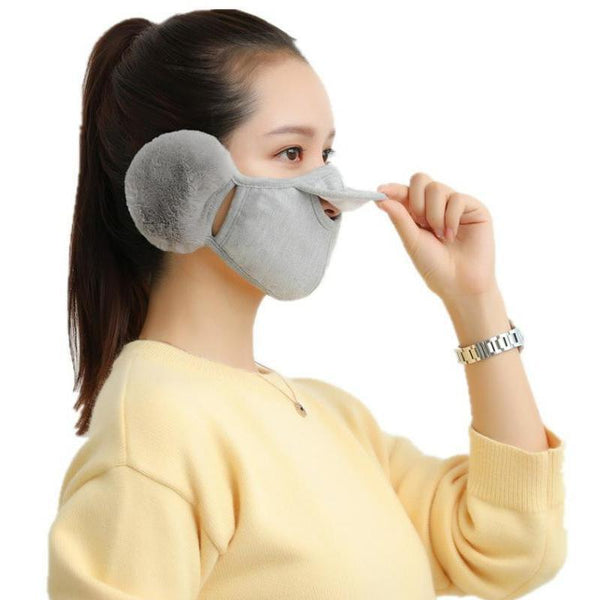 ✨Köp 1 få 2 gratis✨ Vintervarma öronmuffar och ansiktsmask
