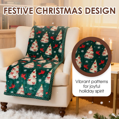 🎅Julrea 50 % RABATT!!🎄Över 50 000 sålda! 🎁Fluffig och mysig julpläd