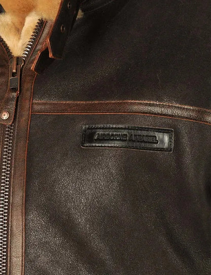 FÅRSKINN BOMBERJACKA🔥 Fri frakt