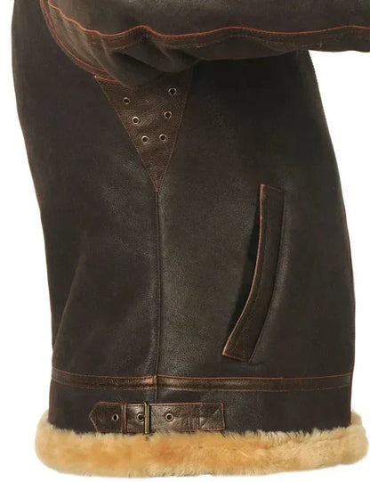 FÅRSKINN BOMBERJACKA🔥 Fri frakt