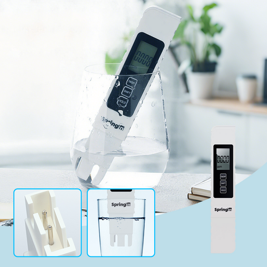 ✨ 3-i-1 TDS Vattenkvalitetstestare - Mäter pH, Klor och Hårdhet med LCD-display för Pool och Akvarium 🌊📱