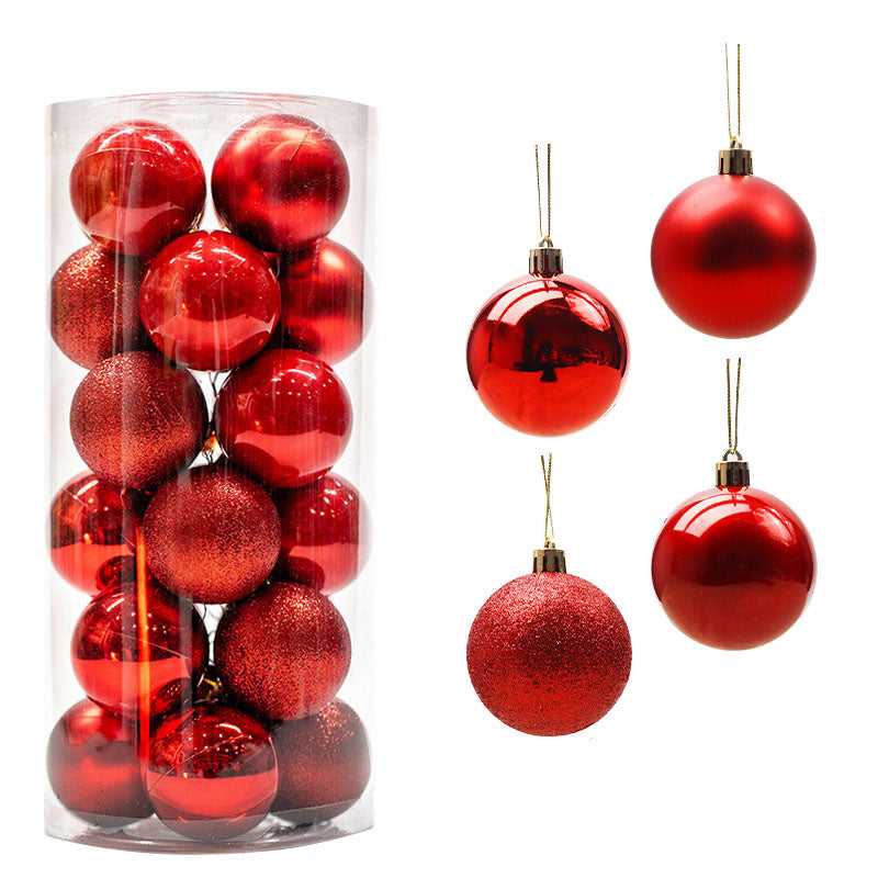 🎁Sista dagen 49 % RABATT🔥🎄24 ST krossäkra julkulor för upphängning🎁