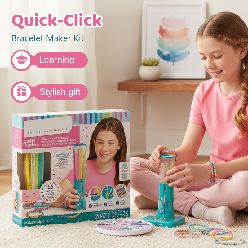 Kit för att skapa armband med snabb montering