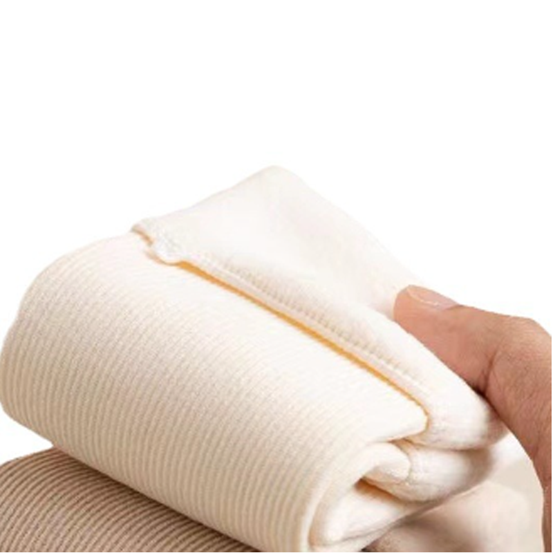 🧦Tjocka, varma, enfärgade halvlånga strumpor för kvinnor