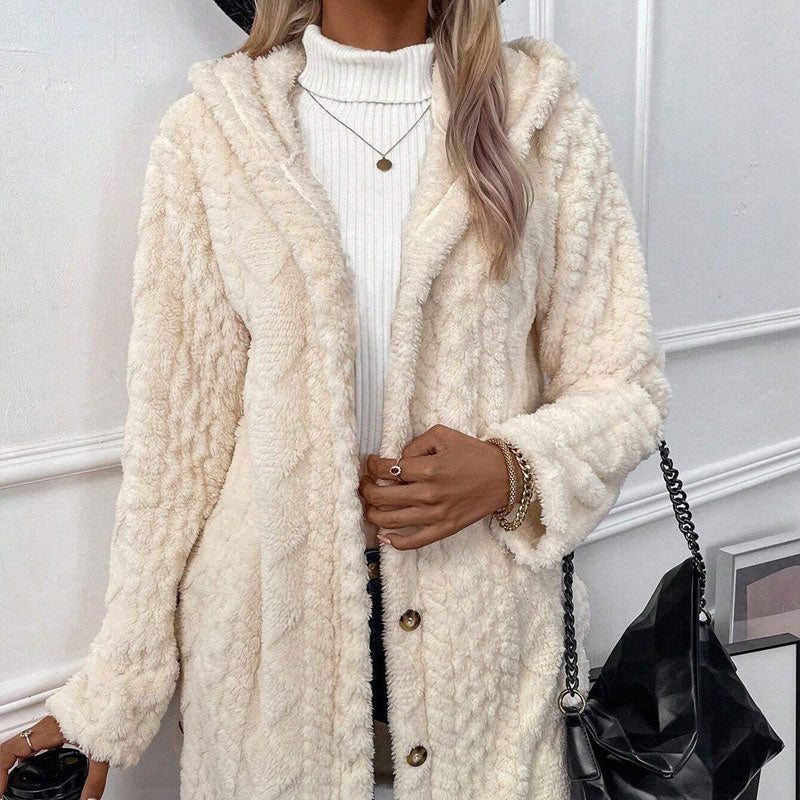 ⏳Begränsad tid 50 % Rabatt⏰Huvtröja för damer – Mjuk och elegant stickad tröja🧥