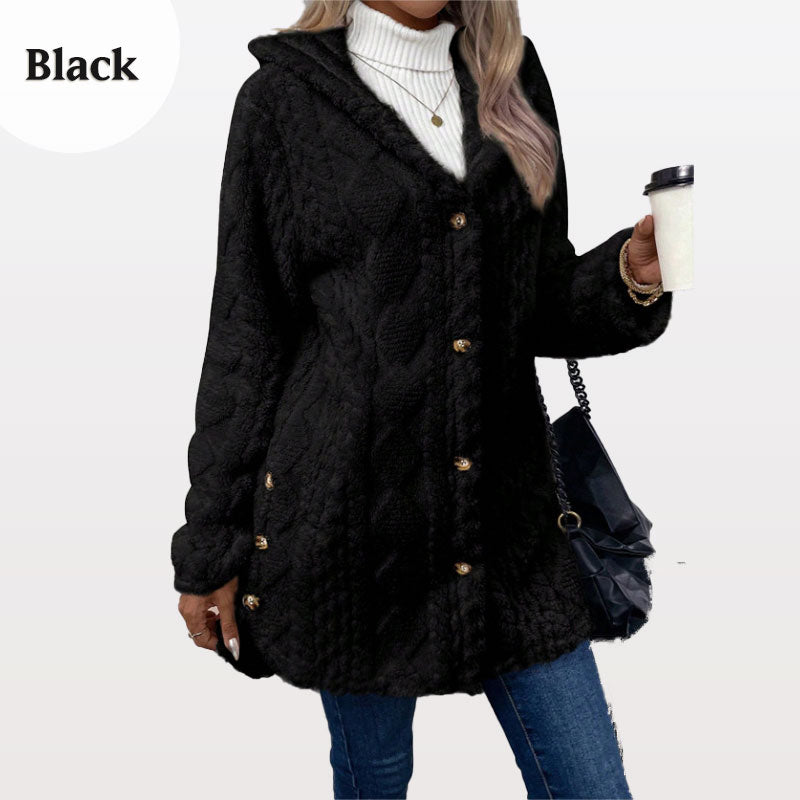 ⏳Begränsad tid 50 % Rabatt⏰Huvtröja för damer – Mjuk och elegant stickad tröja🧥