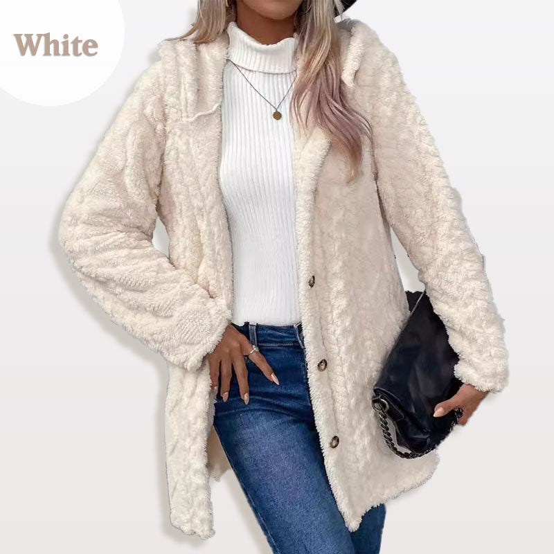 ⏳Begränsad tid 50 % Rabatt⏰Huvtröja för damer – Mjuk och elegant stickad tröja🧥