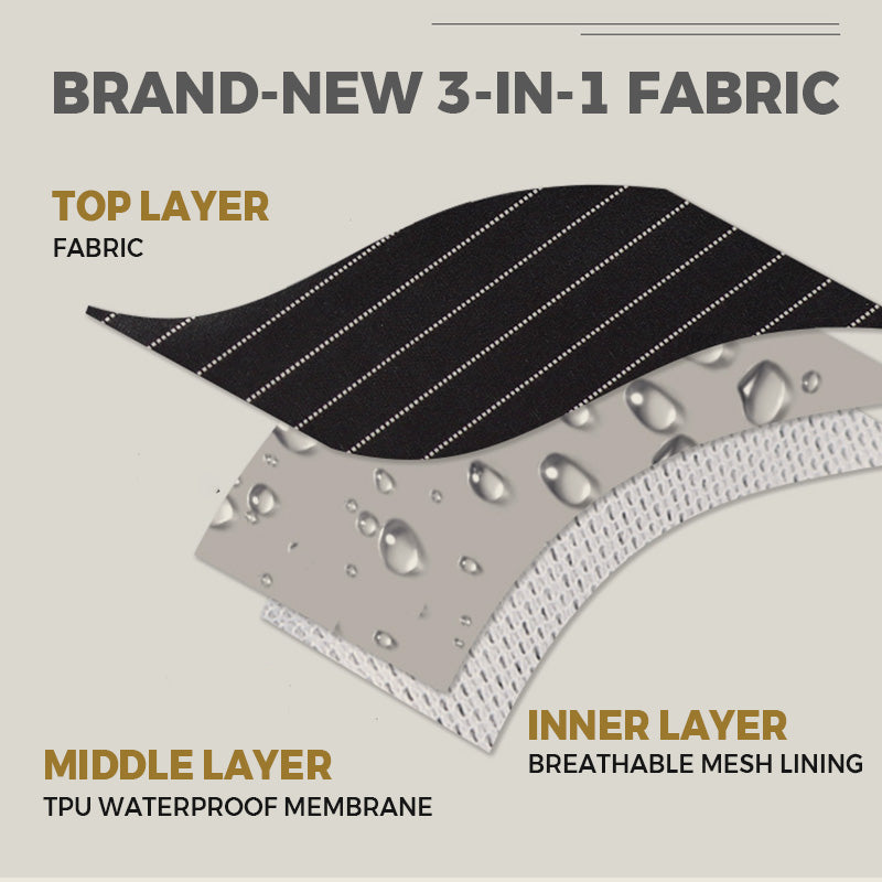 🔥50 % rabatt!🔥Vattentätt förkläde med korsade band i ryggen och avtagbar handduk