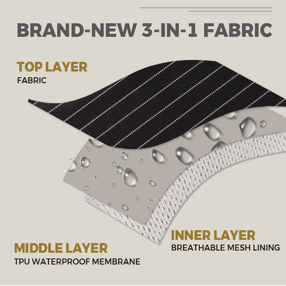 🔥50 % rabatt!🔥Vattentätt förkläde med korsade band i ryggen och avtagbar handduk