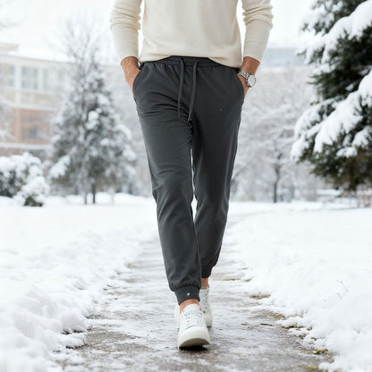 Köldskyddande termiska byxor med knäskydd – Håll dig varm under den extrema vintern - Köp 2 Fri Frakt! 🚚