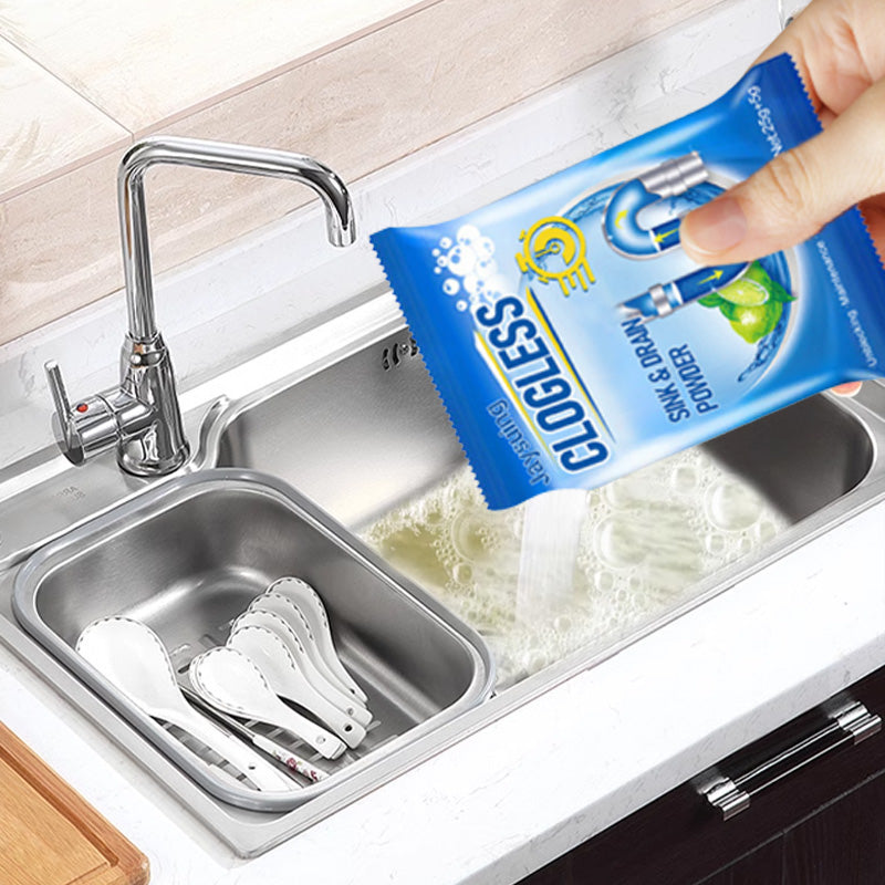 Praktisk present - Rengöringspulver för att rengöra köksavlopp