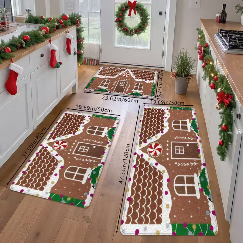 Festligt julmattset med halkskydd – 🎄 Julstämning i ditt hem