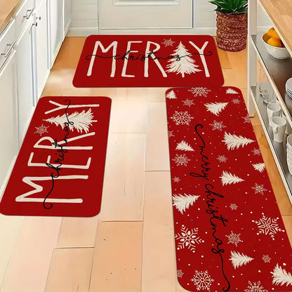 Festligt julmattset med halkskydd – 🎄 Julstämning i ditt hem