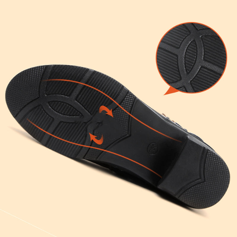 Damstövlar med plyschfoder för vintern