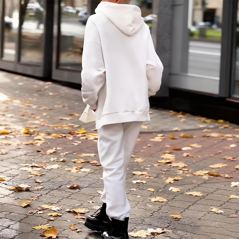 Oversized hoodie och sweatpants för damer