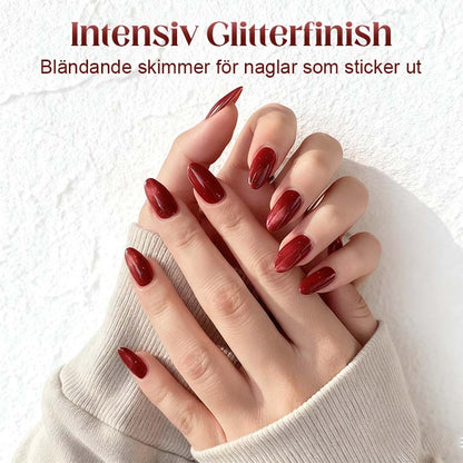 ✨ Glittrande Kattöga Nagelgel