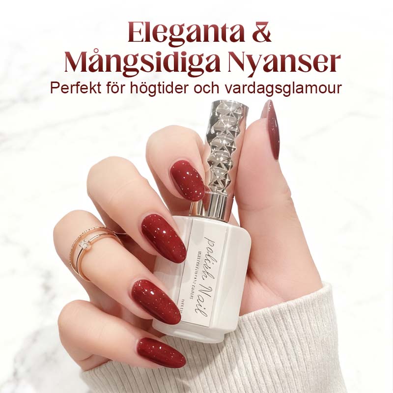 ✨ Glittrande Kattöga Nagelgel