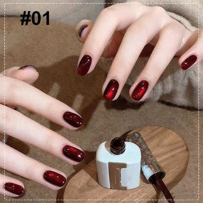 ✨ Glittrande Kattöga Nagelgel