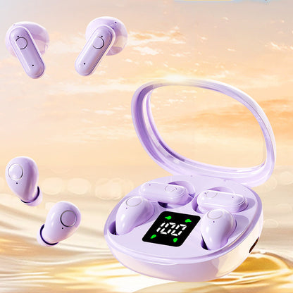 🔥SISTA DAGENS REA – 49 % RABATT🎁Trådlöst Bluetooth-headset med dubbla hörlurar och LED-laddningsfodral