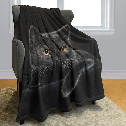 🐱 50% REA NU! 🔥 Mysig Allsäsongsfilt - Ultramjuk & Varm, Perfekt till Sofa och Säng ✨