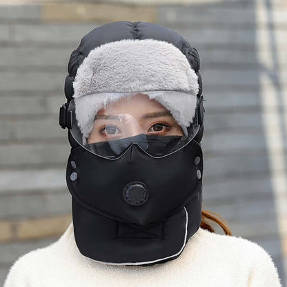 🔈🔈Vinterrea - 60% RABATT❄️Värmehatt med avtagbar andningsventilmask