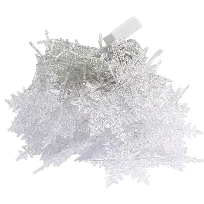 📢📢50 % RABATT !!⏰⏰LED-ljusslinga Snowflake Curtain