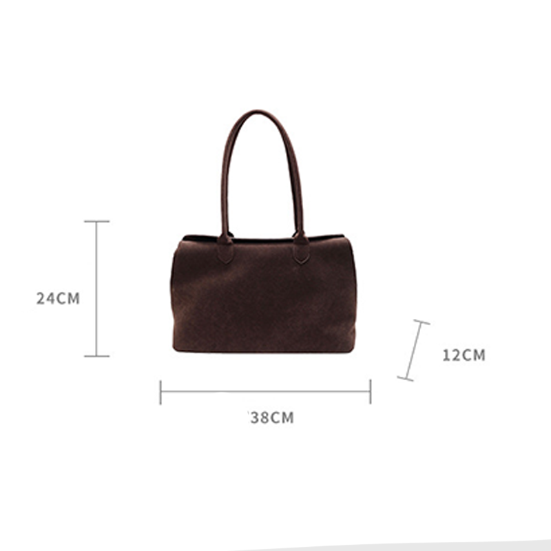 Minimalistisk stor kapacitet tote bag
