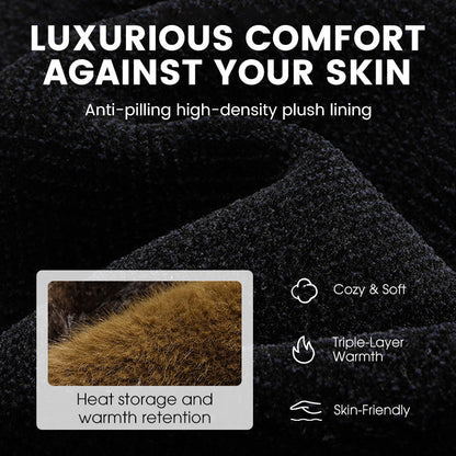 Casual Vinterjacka för män fodrad för män