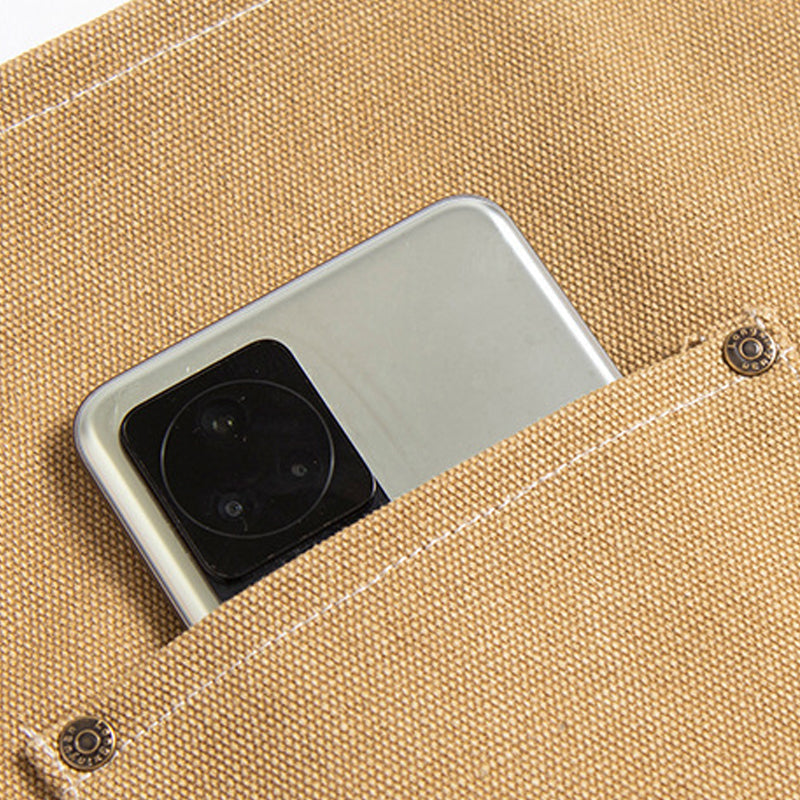 💥HET REA 50 % RABATT✨Andningsbar förkläde i canvas för män och kvinnor