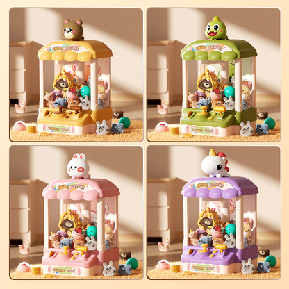 📢📢50 % rabatt!!! 🎅 Söt djurklämmaskin för barn 🎉 Innehåller mjuka leksaker och leksaker i kapslar🧸