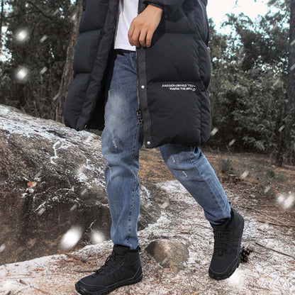 Vattentäta, halkfria, isolerade vinterkängor