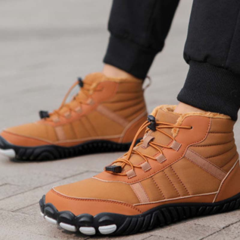 Vattentäta, halkfria, isolerade vinterkängor