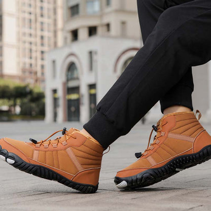 Vattentäta, halkfria, isolerade vinterkängor